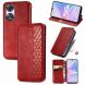 Чохол Deexe Rhombus Wallet для OPPO A78 - Red (336647R). Фото 4 з 10