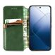 Чехол Deexe Rhombus Wallet для Xiaomi 14T - Green (365702G). Фото 2 из 6