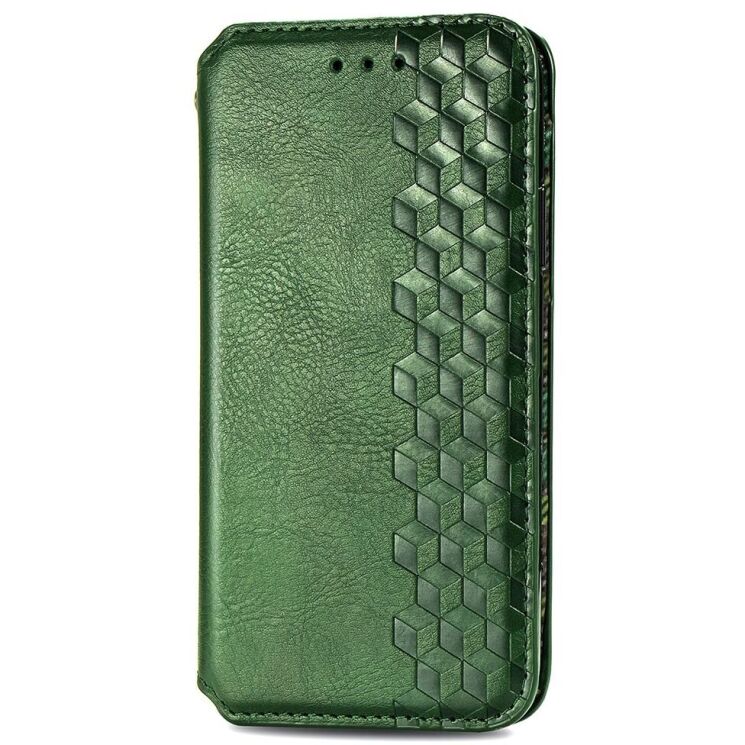 Чехол Deexe Rhombus Wallet для Xiaomi 14T - Green: фото 4 из 6