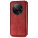 Чехол Deexe Rhombus Wallet для Xiaomi Redmi A3 - Red (349259R). Фото 6 из 10