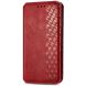 Чехол Deexe Rhombus Wallet для Xiaomi Redmi A3 - Red (349259R). Фото 5 из 10