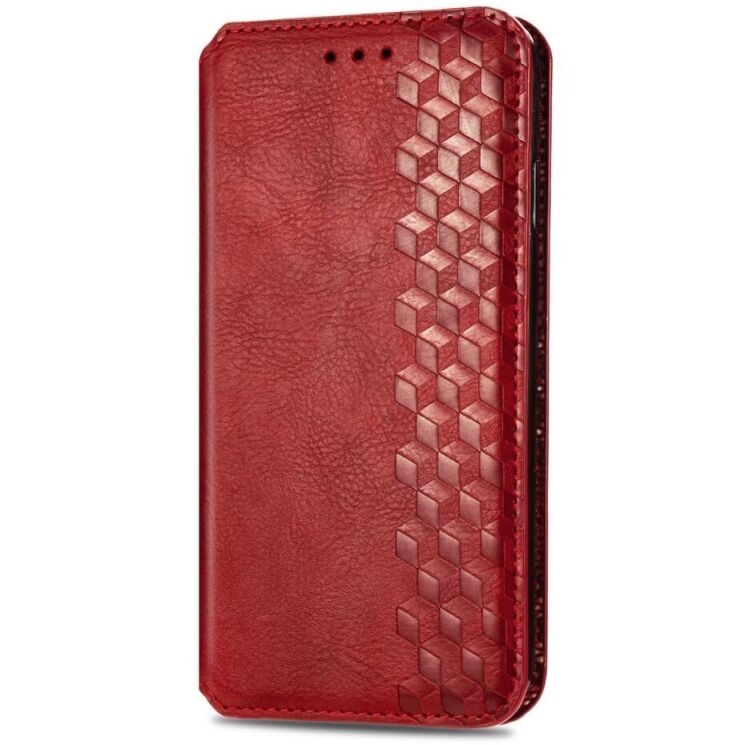 Чехол Deexe Rhombus Wallet для Xiaomi Redmi A3 - Red: фото 5 из 10