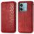 Чехол Deexe Rhombus Wallet для Xiaomi Redmi Note 13 5G - Red: фото 1 из 10