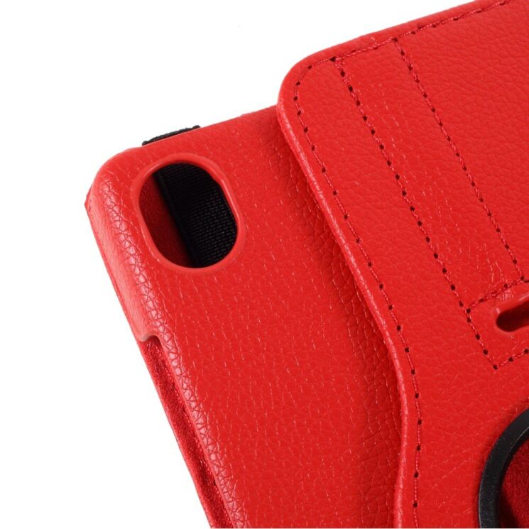 Чохол Deexe Rotation для Lenovo Tab M8 HD (TB-8505) / M8 FHD (TB-8705) / M8 Gen 3 (TB-8506) - Red: фото 5 з 10