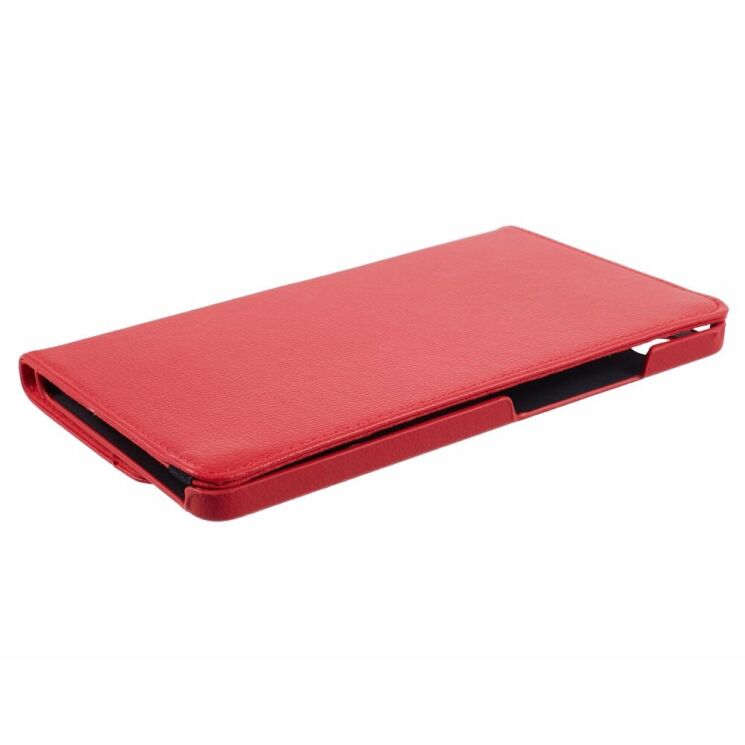 Чехол Deexe Rotation для Samsung Galaxy Tab A9 (X110/115) - Red: фото 9 из 11