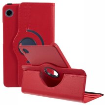 Чехол Deexe Rotation для Samsung Galaxy Tab A9 (X110/115) - Red: фото 1 из 11