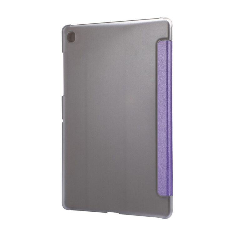 Чехол Deexe Silk Texture для Huawei MatePad T10 / T10s - Purple: фото 2 из 7