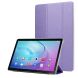 Чехол Deexe Silk Texture для Huawei MatePad T10 / T10s - Purple (258200V). Фото 1 из 7
