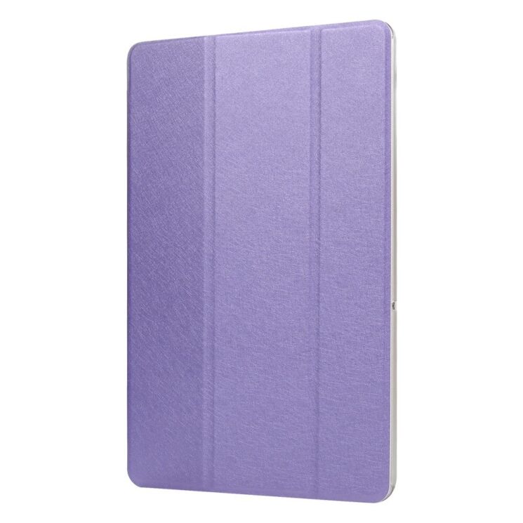 Чехол Deexe Silk Texture для Huawei MatePad T10 / T10s - Purple: фото 3 из 7
