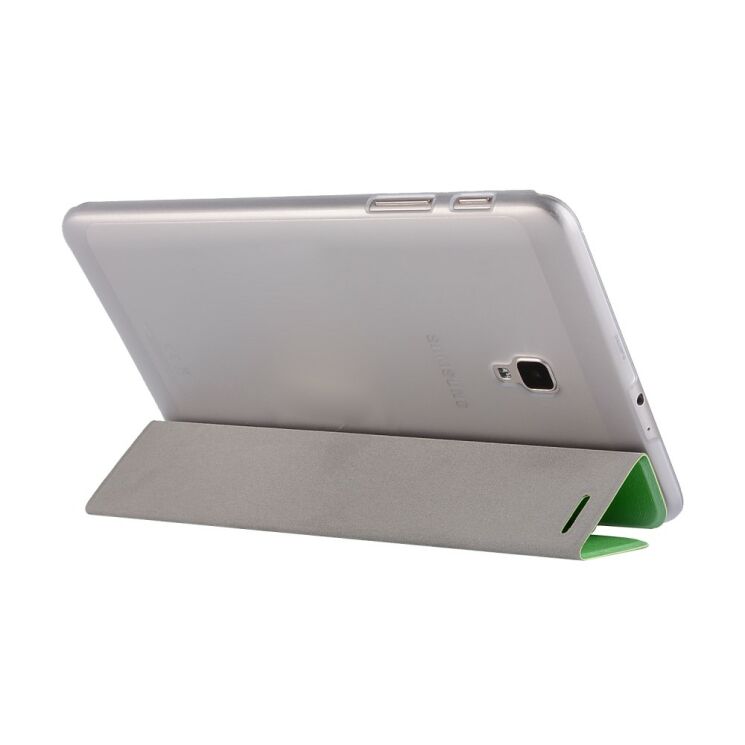 Чехол Deexe Silk Texture для Samsung Galaxy Tab A 8.0 2017 (T380/385) - Green: фото 3 из 7