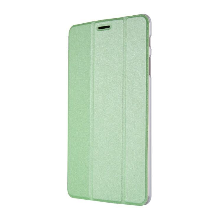 Чехол Deexe Silk Texture для Samsung Galaxy Tab A 8.0 2017 (T380/385) - Green: фото 2 из 7