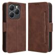 Чохол Deexe Wallet Stand для Blackview Shark 9 - Brown (374202Z)