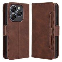 Чехол Deexe Wallet Stand для Blackview Shark 9 - Brown: фото 1 из 7