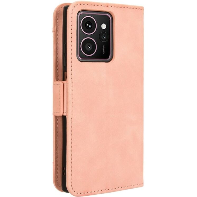 Чехол Deexe Wallet Stand для HMD Skyline - Pink: фото 6 из 8