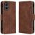 Чохол Deexe Wallet Stand для Infinix GT 30 Pro - Brown: фото 1 з 15