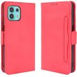 Чехол Deexe Wallet Stand для Motorola Edge 20 Lite - Red (288907R)