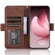 Чехол Deexe Wallet Stand для OPPO Reno 13 Pro 5G - Brown (376702Z). Фото 3 из 7