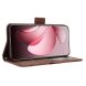 Чехол Deexe Wallet Stand для OPPO Reno 13 Pro 5G - Brown (376702Z). Фото 4 из 7