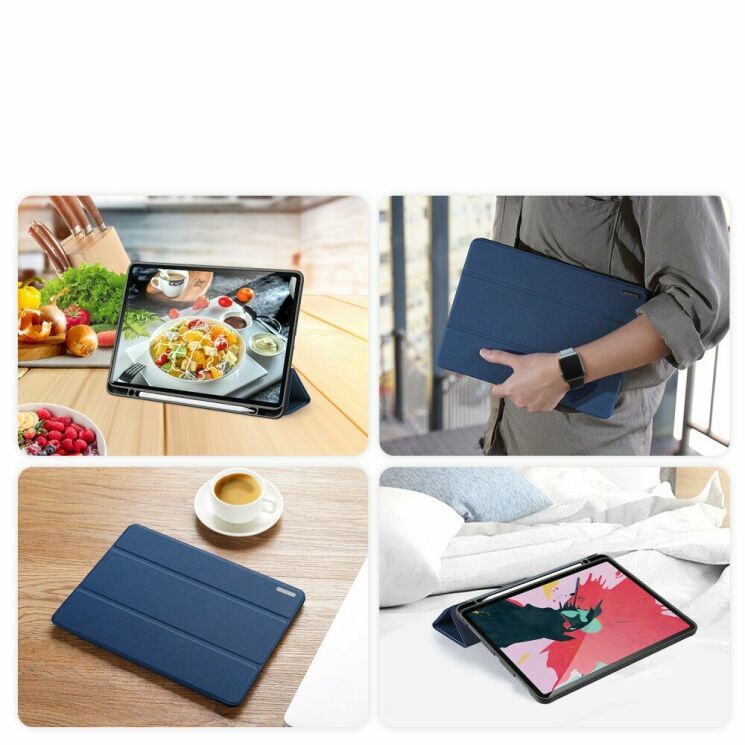 Чехол DUX DUCIS Soft Domo Series для Apple iPad Pro 11 (2020/2021/2022) - Blue: фото 10 из 23