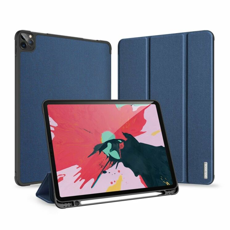 Чехол DUX DUCIS Soft Domo Series для Apple iPad Pro 11 (2020/2021/2022) - Blue: фото 1 из 23