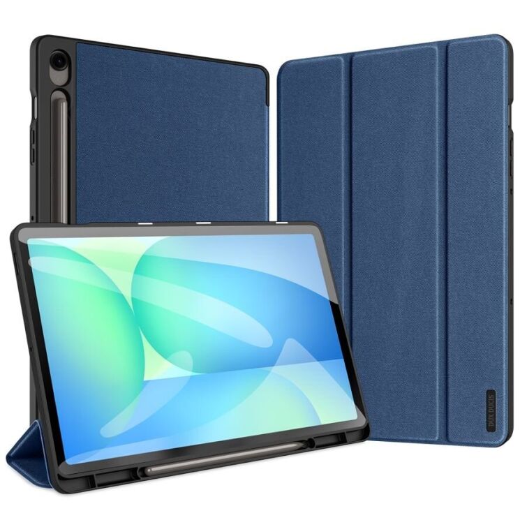 Чехол DUX DUCIS Domo Series для Samsung Galaxy Tab S10 FE Plus - Blue: фото 2 из 12
