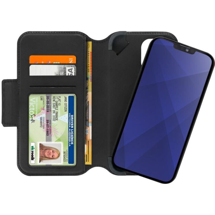 Чохол-книжка 3sixT DuoFolio для iPhone 13 Pro Max (3S-2196) - Black: фото 2 з 3