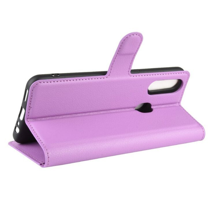 Классический чехол-книжка Deexe Book Type для OPPO A31 - Purple: фото 5 из 6