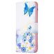 Чехол-книжка Deexe Color Wallet для Motorola Moto G32 - Butterfly and Flowers (304405J). Фото 2 из 7