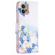 Чехол-книжка Deexe Color Wallet для Motorola Moto G32 - Butterfly and Flowers (304405J). Фото 3 из 7