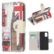 Чехол-книжка Deexe Color Wallet для Samsung Galaxy S20 FE (G780) - London Elements (251709I)