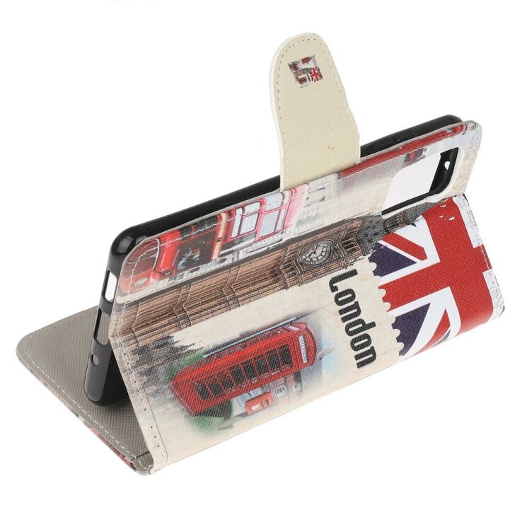 Чехол-книжка Deexe Color Wallet для Samsung Galaxy S20 FE (G780) - London Elements: фото 4 из 6