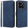 Чехол-книжка Deexe Delta Book для ZTE Blade A35 / Blade A55 - Blue (367715L)