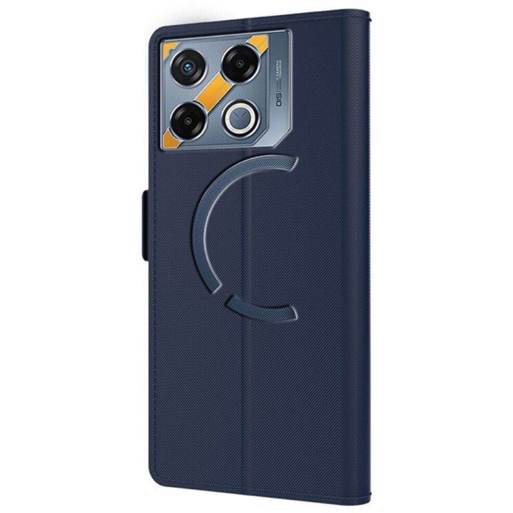 Чехол-книжка Deexe Eclipse Wallet для Infinix GT 20 Pro - Blue: фото 4 из 9