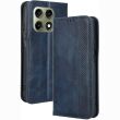 Чехол-книжка Deexe Retro Style для Motorola Edge 70 Pro - Blue (412004L)