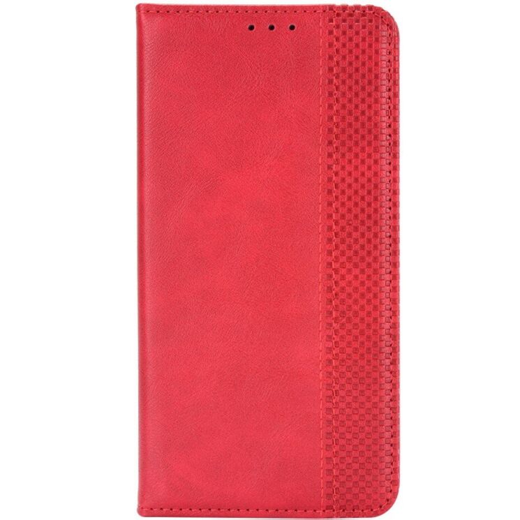 Чохол-книжка Deexe Retro Style для Realme C100i - Red: фото 4 з 19