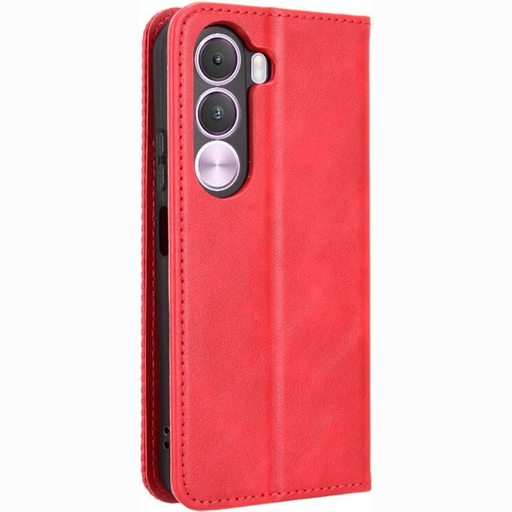 Чохол-книжка Deexe Retro Style для Realme C100i - Red: фото 8 з 19