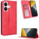Чохол-книжка Deexe Retro Style для Xiaomi Poco X8 - Red (219911R). Фото 2 з 18