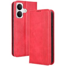 Чохол-книжка Deexe Retro Style для Xiaomi Poco X8 - Red: фото 1 з 18