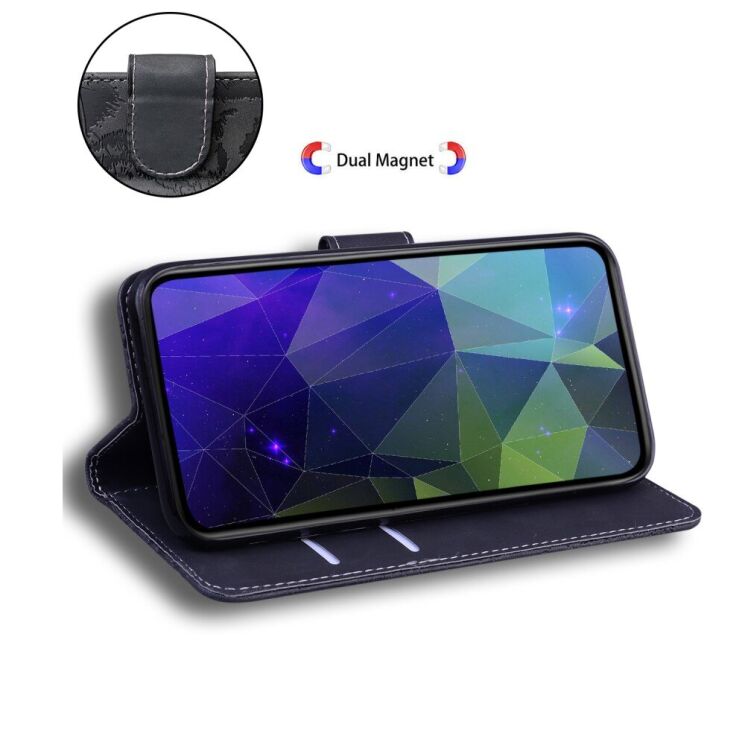 Чехол-книжка Deexe Tiger для Xiaomi Redmi 14C / Redmi A4 5G / Poco C75 - Black: фото 7 из 7