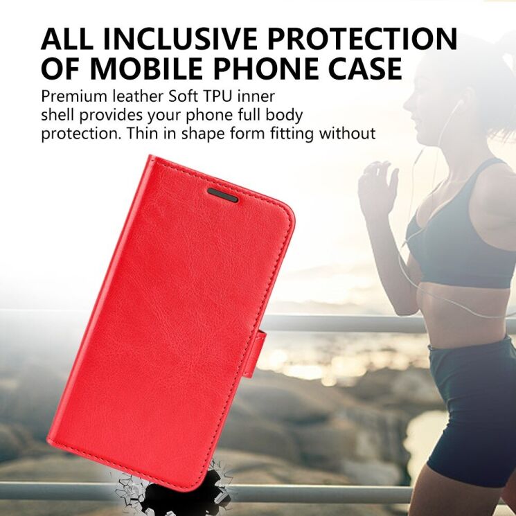 Чехол-книжка Deexe Wallet Style для Apple iPhone 15 - Red: фото 9 из 9