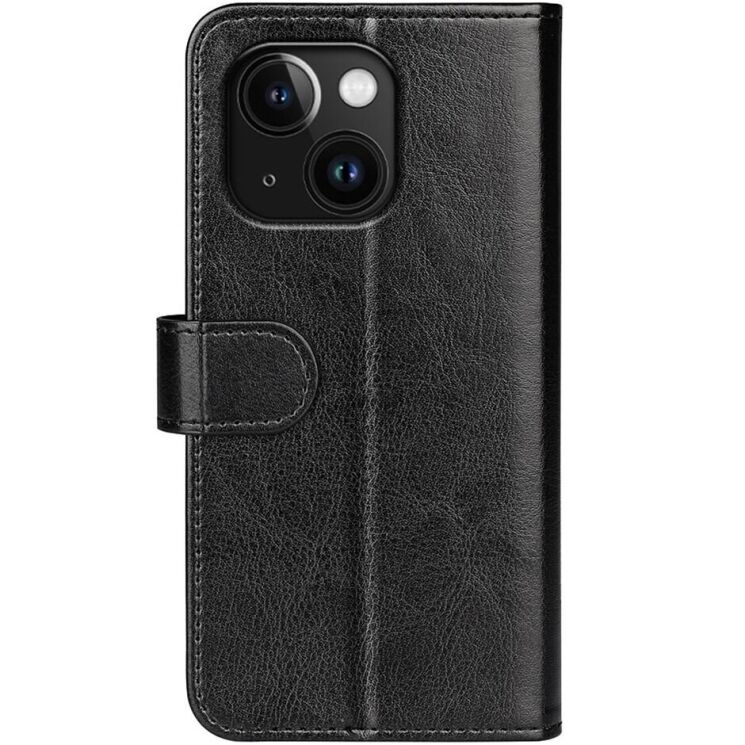 Чехол-книжка Deexe Wallet Style для Apple iPhone 15 - Black: фото 7 из 11