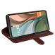 Чехол-книжка Deexe Wallet Style для Motorola Moto G75 - Brown (367814Z). Фото 3 из 8