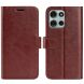 Чехол-книжка Deexe Wallet Style для Motorola Moto G75 - Brown (367814Z). Фото 1 из 8