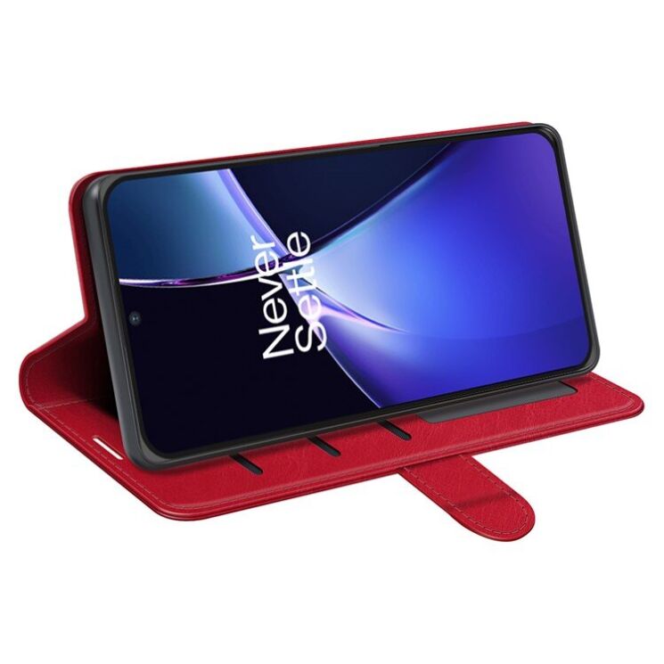 Чехол-книжка Deexe Wallet Style для OnePlus Nord CE 4 Lite - Red: фото 3 из 6