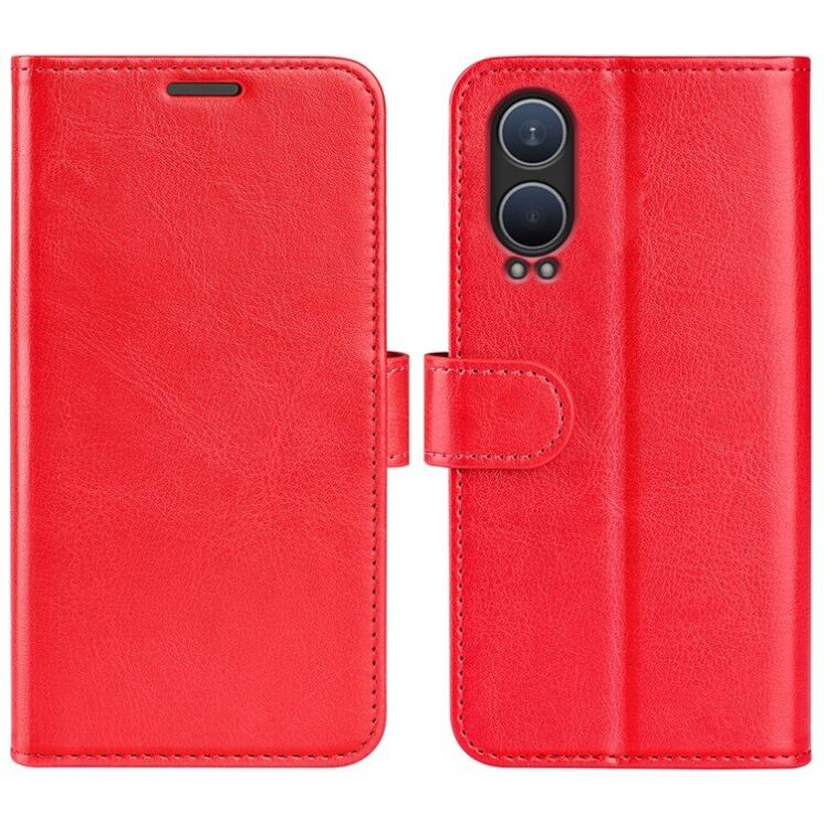 Чехол-книжка Deexe Wallet Style для OnePlus Nord CE 4 Lite - Red: фото 1 из 6