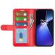 Чехол-книжка Deexe Wallet Style для OnePlus Nord CE 4 Lite - Red (382335R). Фото 2 из 6