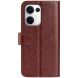 Чехол-книжка Deexe Wallet Style для OPPO Reno 13 5G - Brown (376520Z). Фото 5 из 7