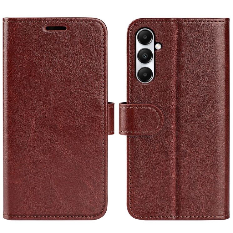 Чехол-книжка Deexe Wallet Style для Samsung Galaxy A05s (A057) - Brown: фото 1 из 6