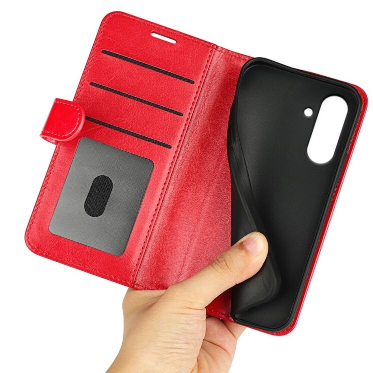 Чехол-книжка Deexe Wallet Style для Samsung Galaxy A36 (A366) - Black: фото 6 из 6
