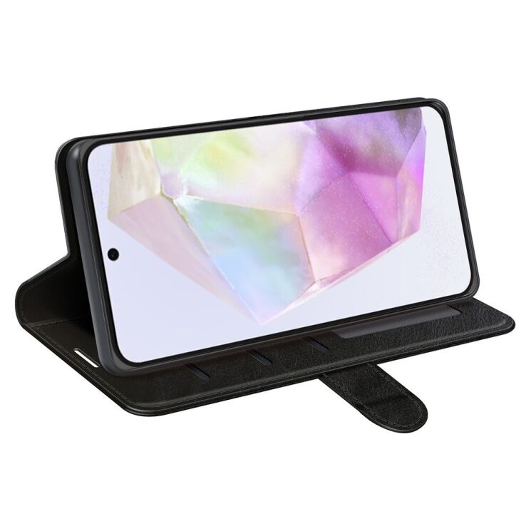 Чехол-книжка Deexe Wallet Style для Samsung Galaxy A36 (A366) - Black: фото 3 из 6